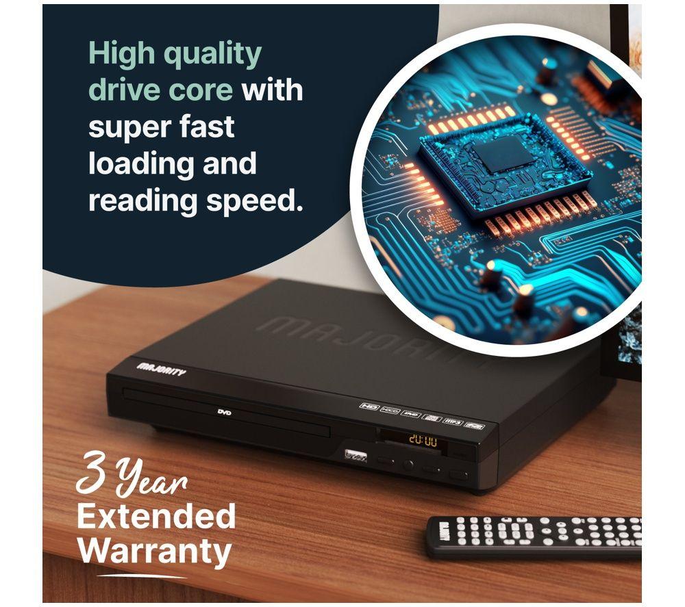 MAJORITY Multi Region DVD Player image number 2 of 3