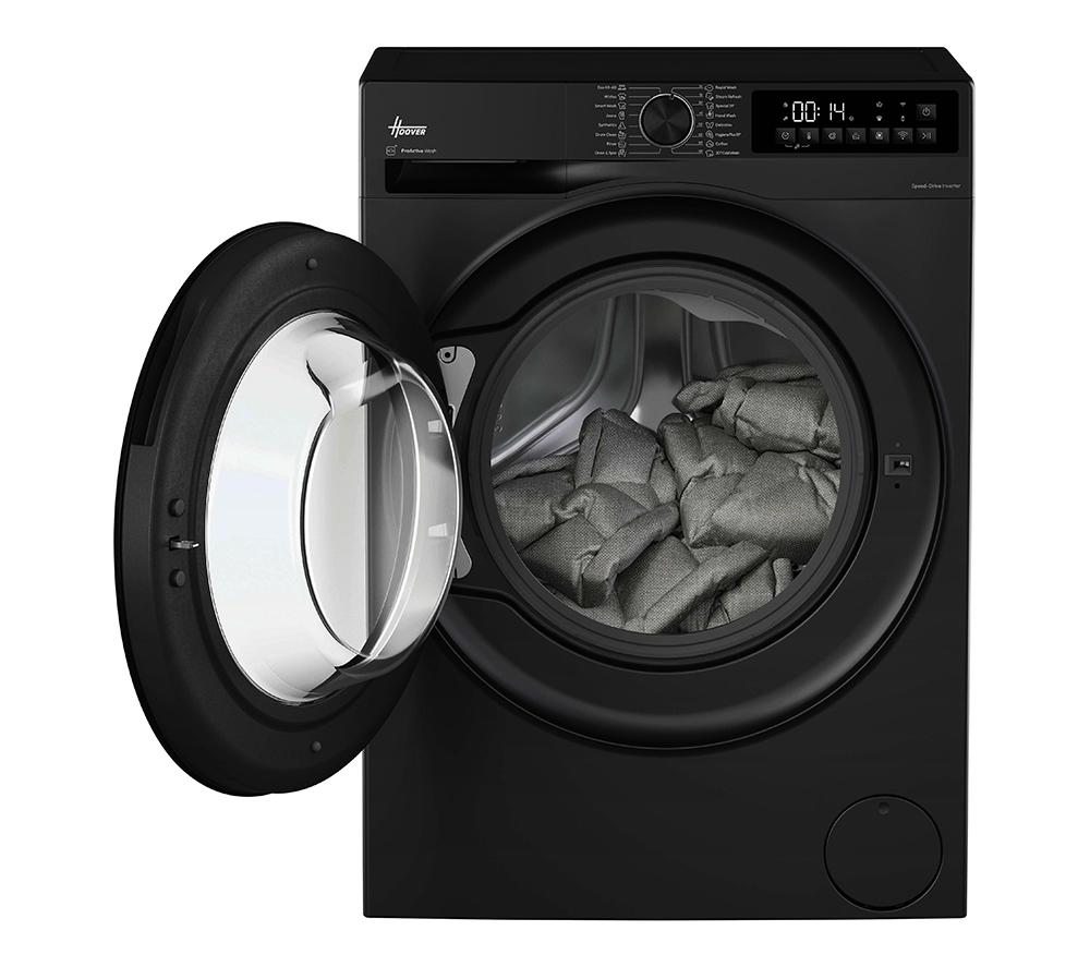 HOOVER Pro Wash Series 3 HBR 49SBL8J-80 9 kg 1400 Spin WiFi-enabled Washing Machine - Black image number 3 of 11
