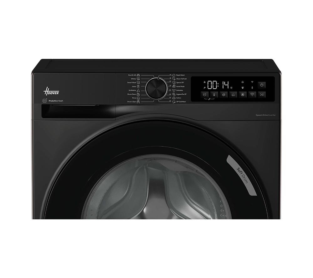 HOOVER Pro Wash Series 3 HBR 49SBL8J-80 9 kg 1400 Spin WiFi-enabled Washing Machine - Black image number 4 of 11