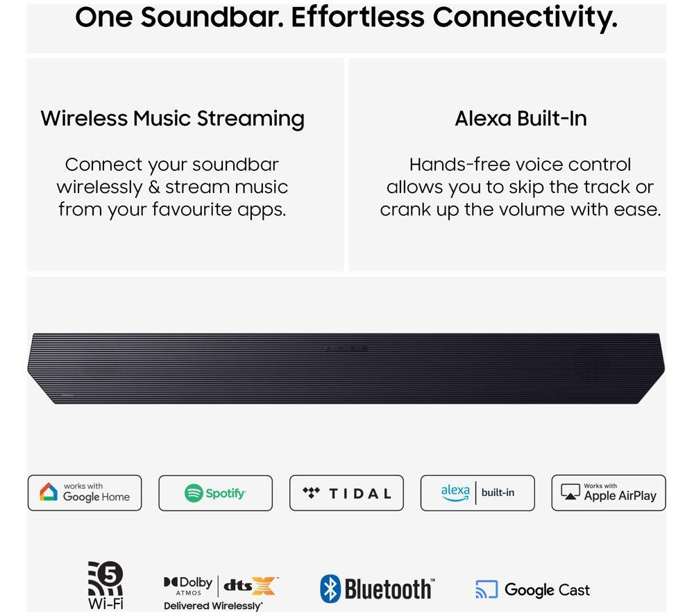 SAMSUNG HW-Q990H/XU 11.1.4 Wireless Sound Bar with Dolby Atmos & DTS:X image number 8 of 8