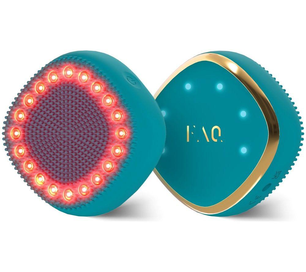 FOREO FAQ 301 Red LED Hair Strengthening Scalp Massager - Blue Emerald