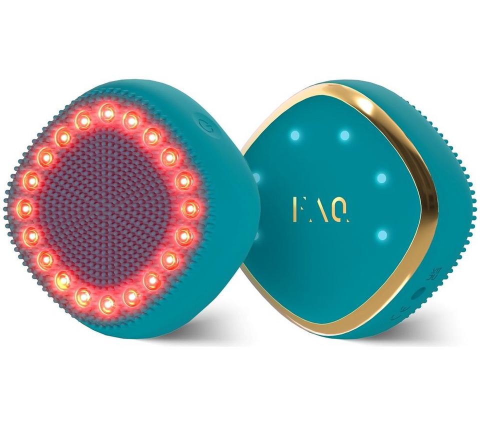FOREO FAQ 301 Red LED Hair Strengthening Scalp Massager - Blue Emerald