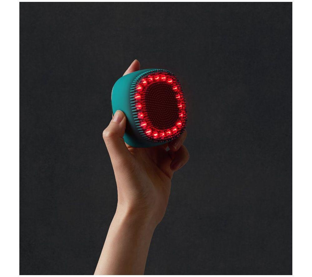 FOREO FAQ 301 Red LED Hair Strengthening Scalp Massager - Blue Emerald image number 3 of 8