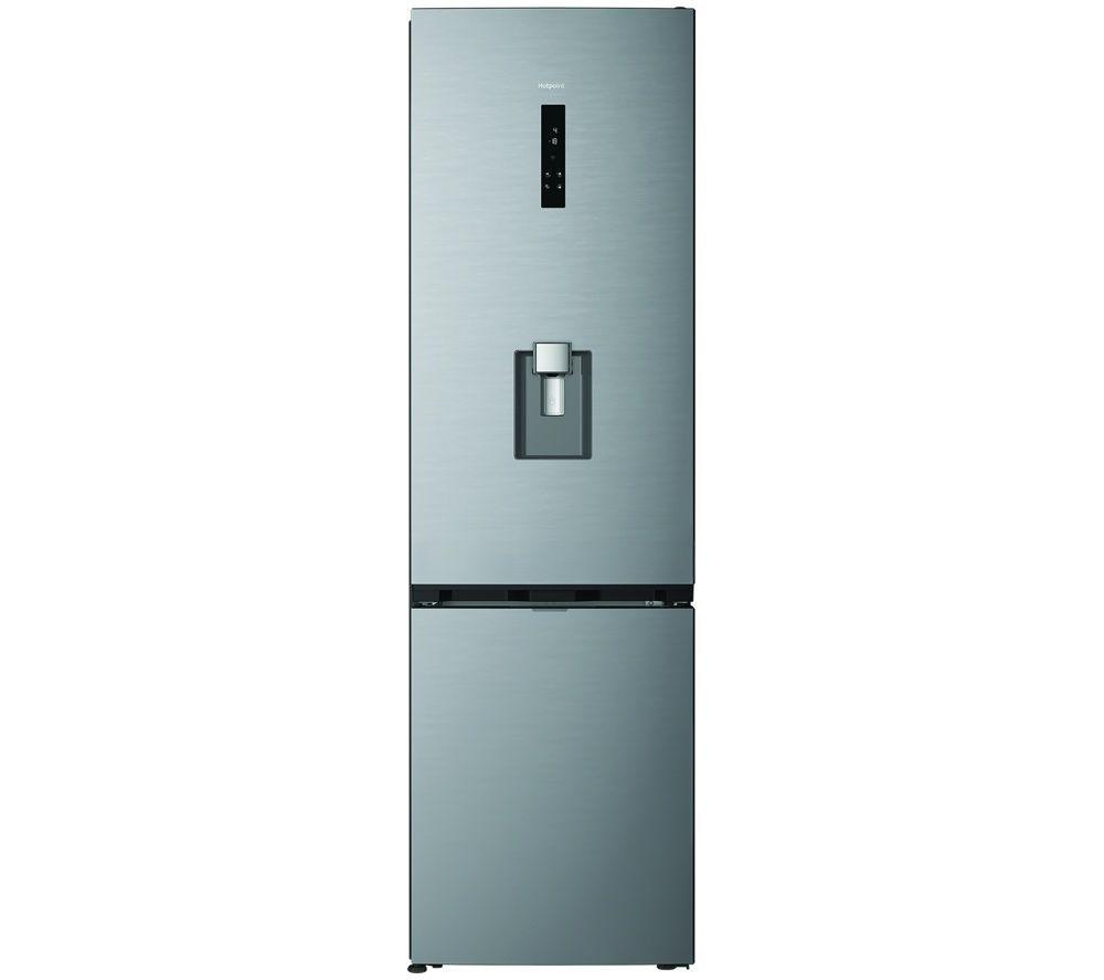 HOTPOINT VitalCare HPK 26412W XP5UK 70/30 Fridge Freezer - Brushed Steel