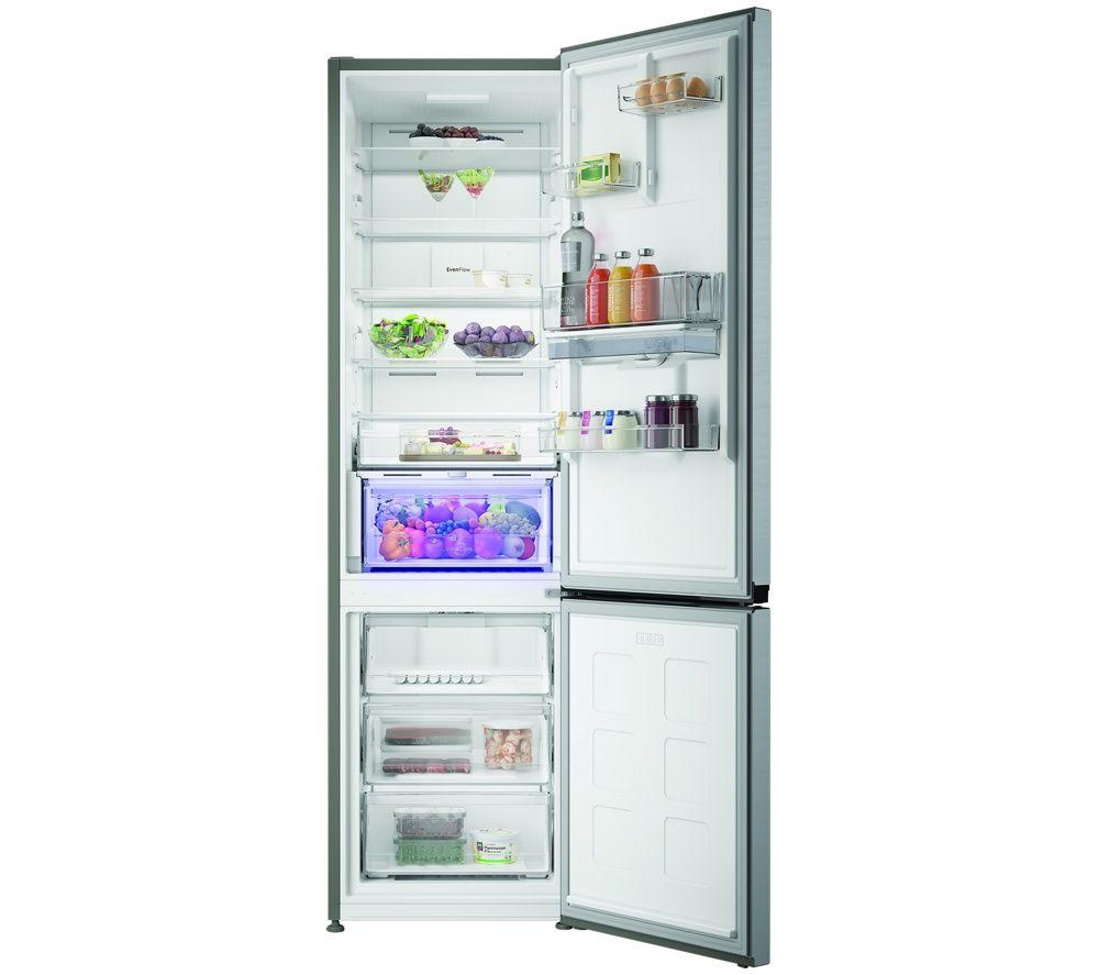 HOTPOINT VitalCare HPK 26412W XP5UK 70/30 Fridge Freezer - Brushed Steel image number 3 of 13