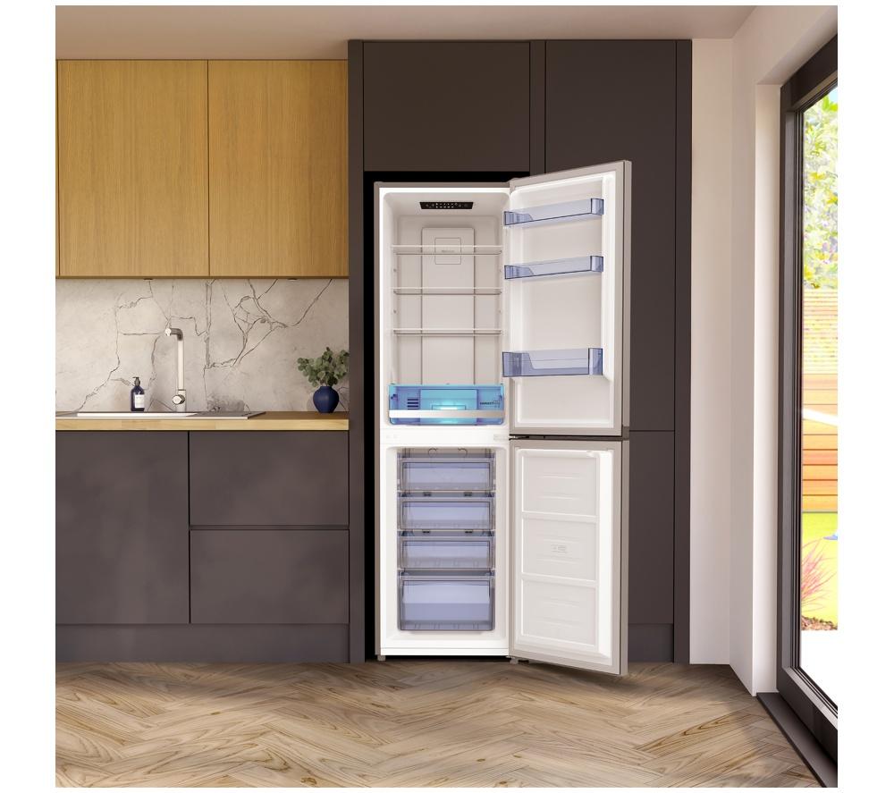 BEKO Pro HarvestFresh CNE4581VPS 50/50 Fridge Freezer - Inox image number 12 of 14