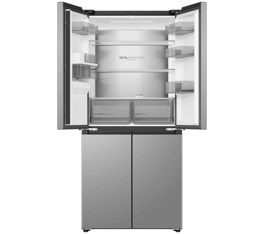 HAIER Cube Series 5 HCR58S18CWMM Fridge Freezer - Inox image number 5 of 6