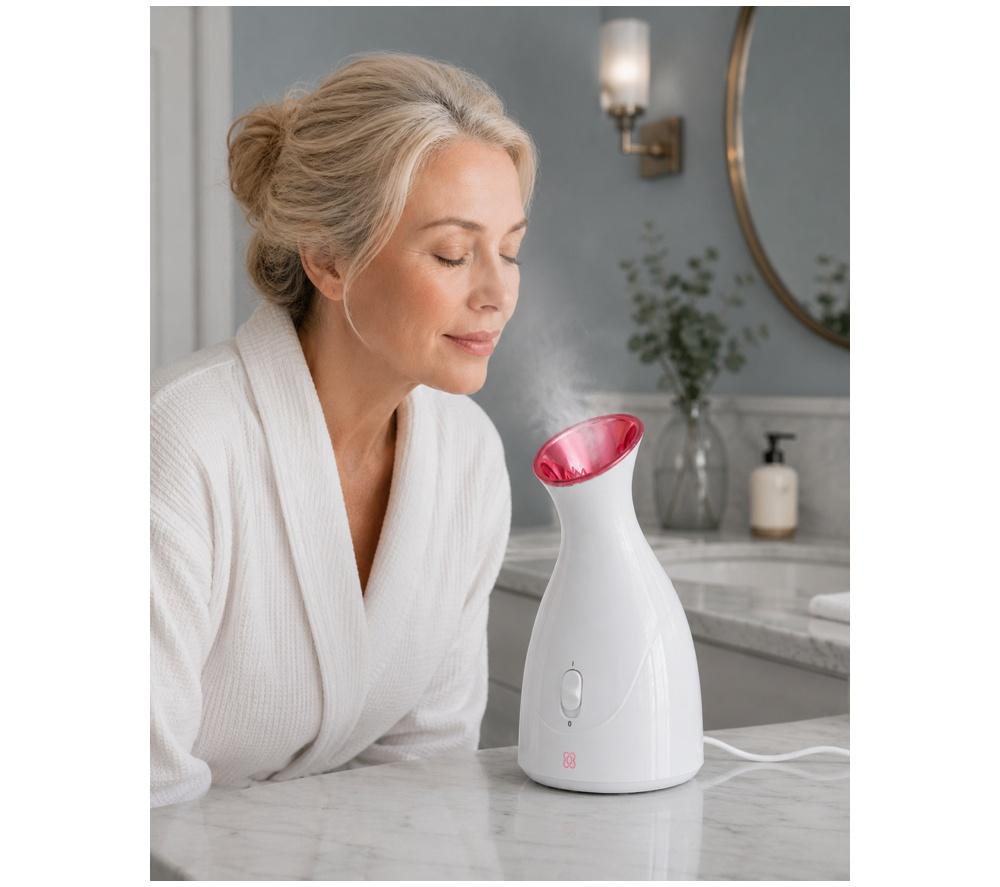 LOVE MY SKIN Facial Steamer - White image number 4 of 4
