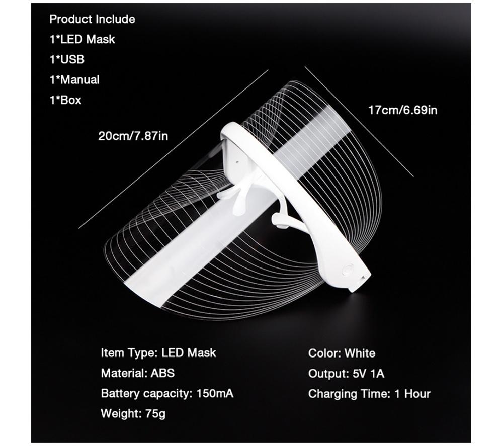 LOVE MY SKIN LED Light Therapy Face Mask image number 5 of 23