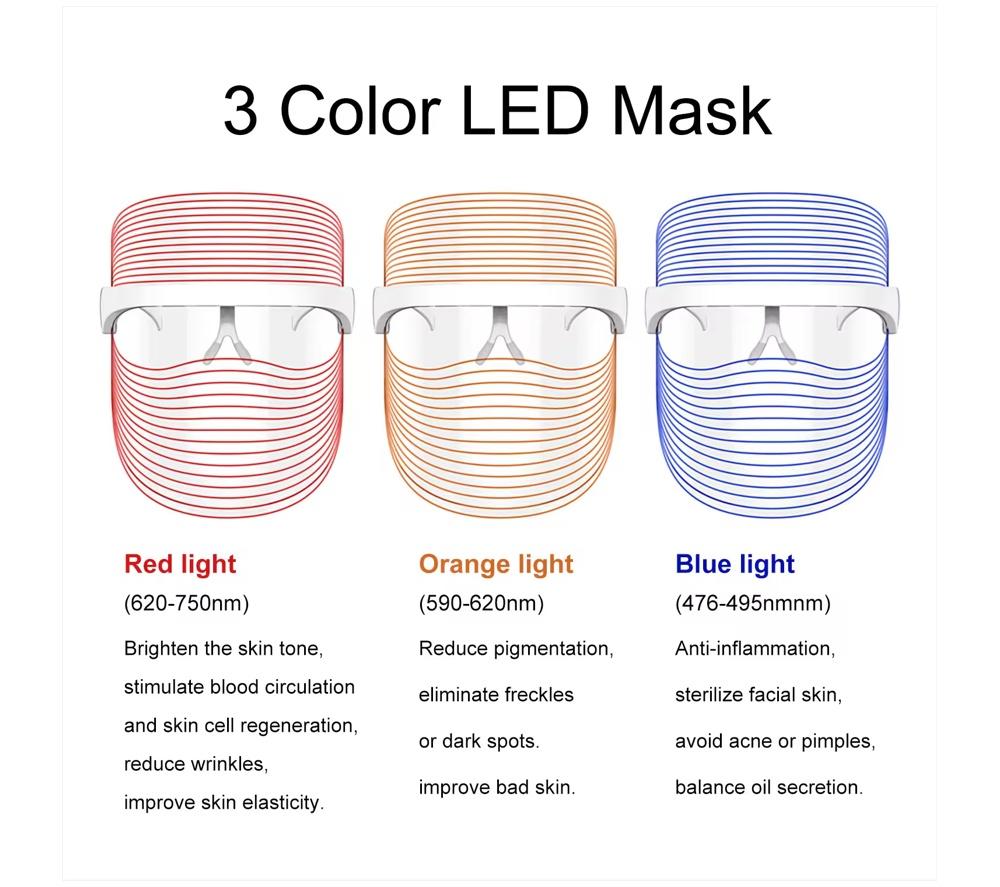 LOVE MY SKIN LED Light Therapy Face Mask image number 10 of 23