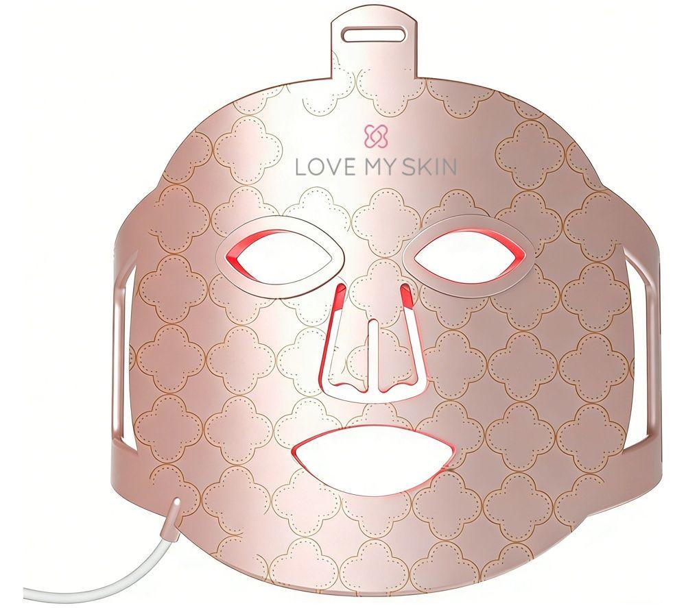 LOVE MY SKIN LED Light Therapy Mask - Blush Pink