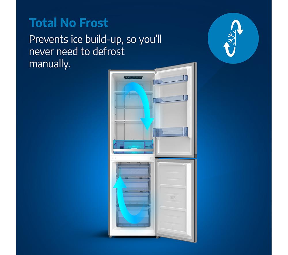BEKO HarvestFresh CNE4581DVPS 50/50 Fridge Freezer - Silver image number 10 of 10