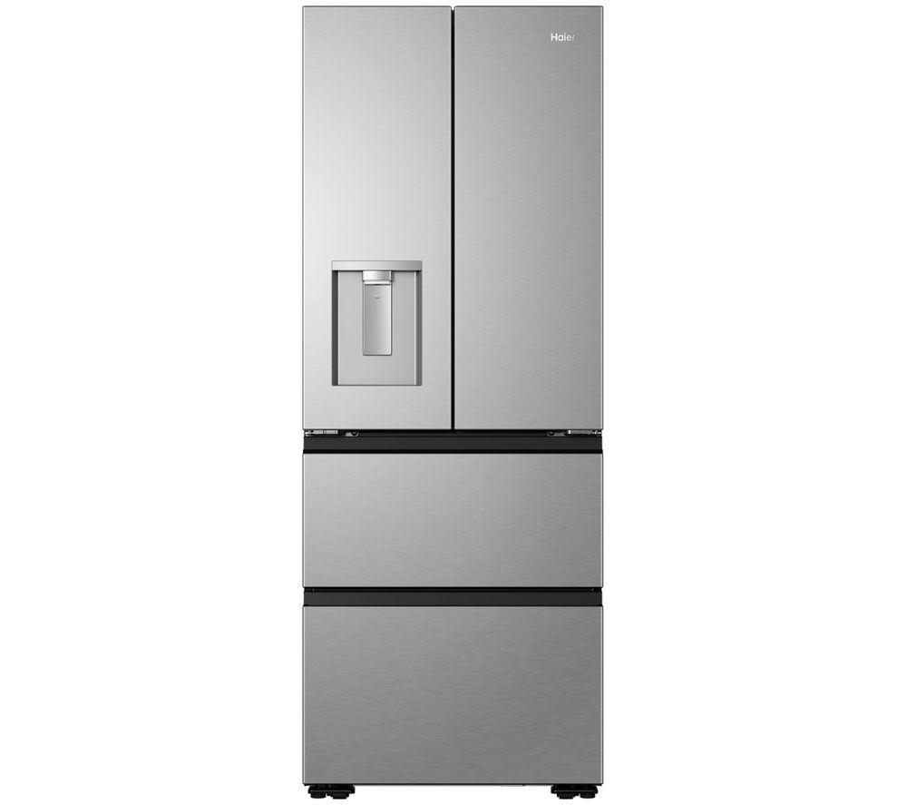 Haier SpaceFit Series 3 HFKR3718EWMM Fridge Freezer – Inox, Silver/Grey