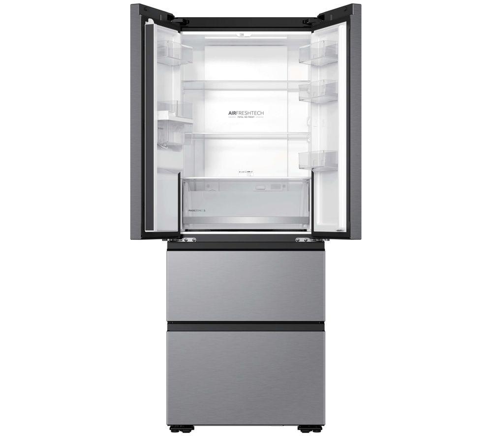 HAIER SpaceFit Series 3 HFKR3718EWMM Fridge Freezer - Inox image number 3 of 6