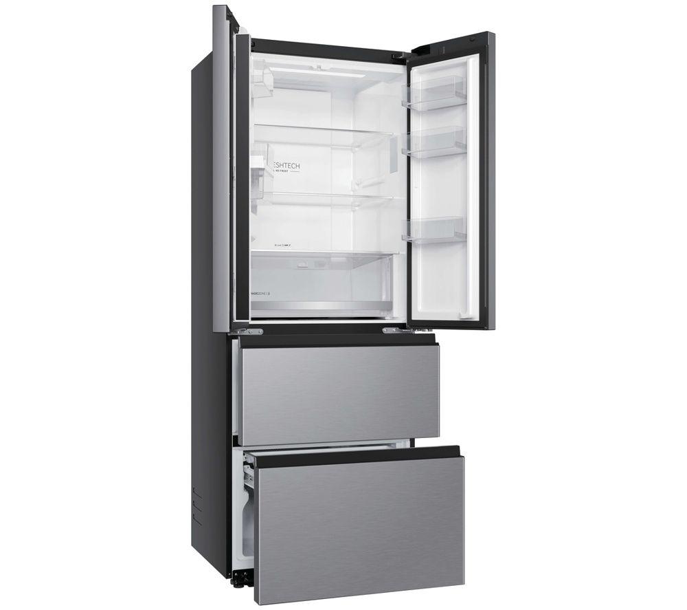 HAIER SpaceFit Series 3 HFKR3718EWMM Fridge Freezer - Inox image number 6 of 6