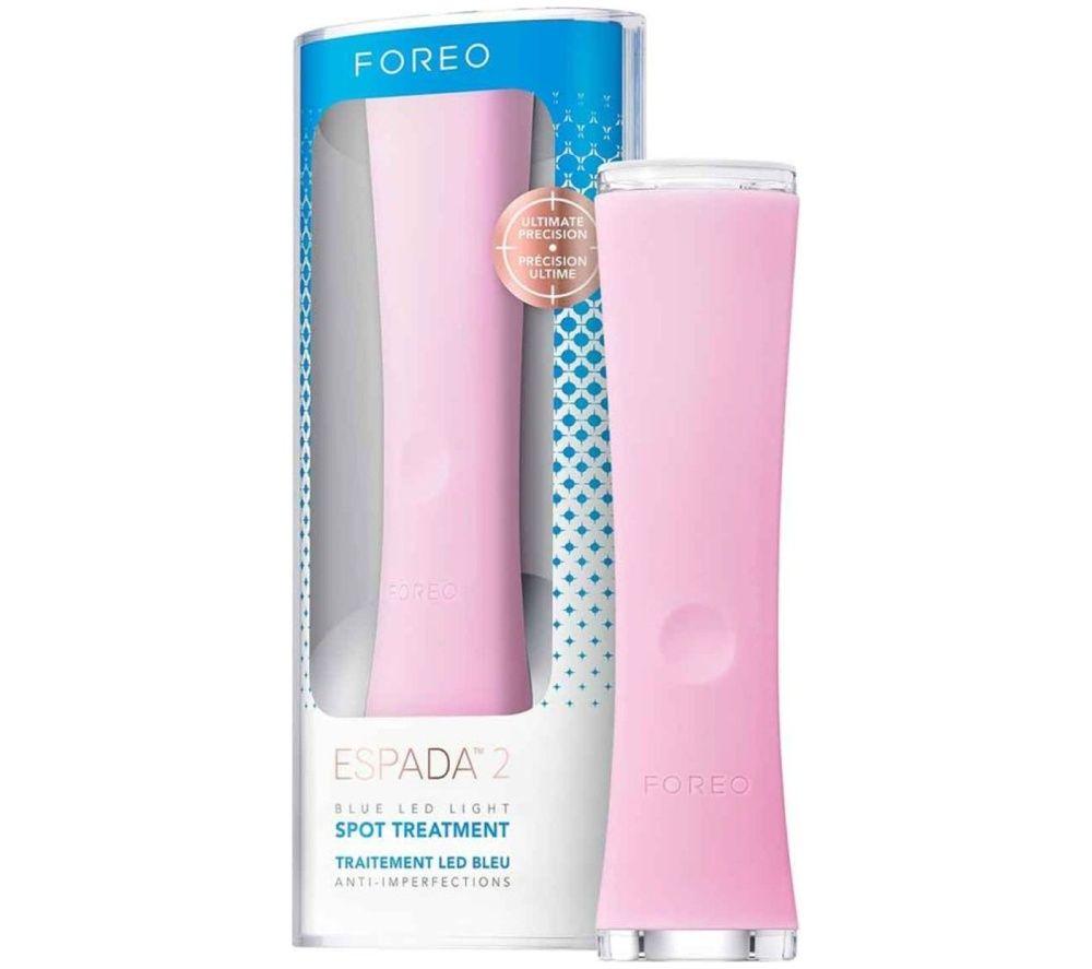 Foreo Espada 2 Targeted Blue Led Acne Treatment Device  Pearl Pink