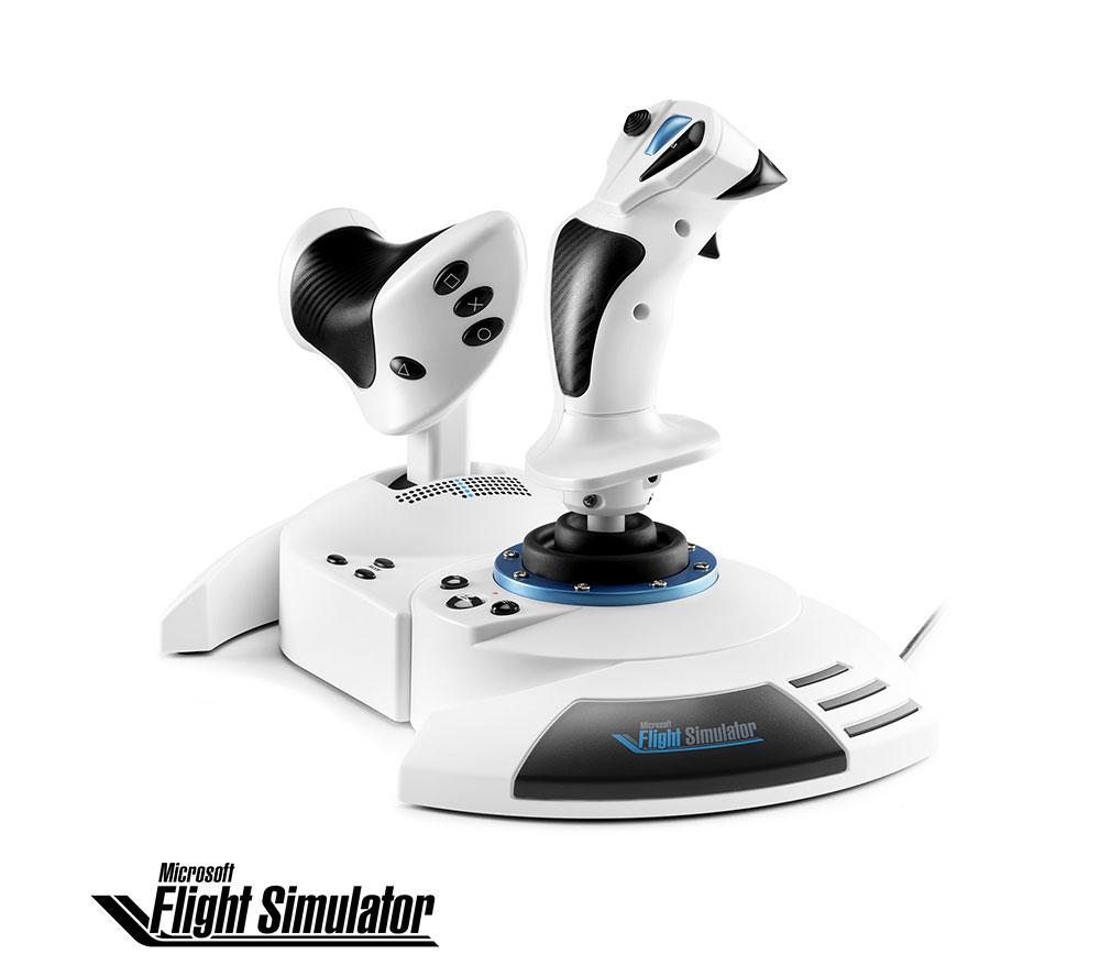 Thrustmaster T.flight Hotas 5 Microsoft Flight Simulator Edition Joystick & Throttle - White