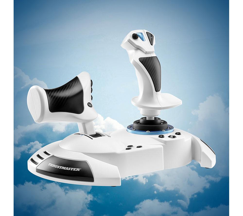 THRUSTMASTER T.Flight Hotas 5 Microsoft Flight Simulator Edition Joystick & Throttle - White image number 2 of 10