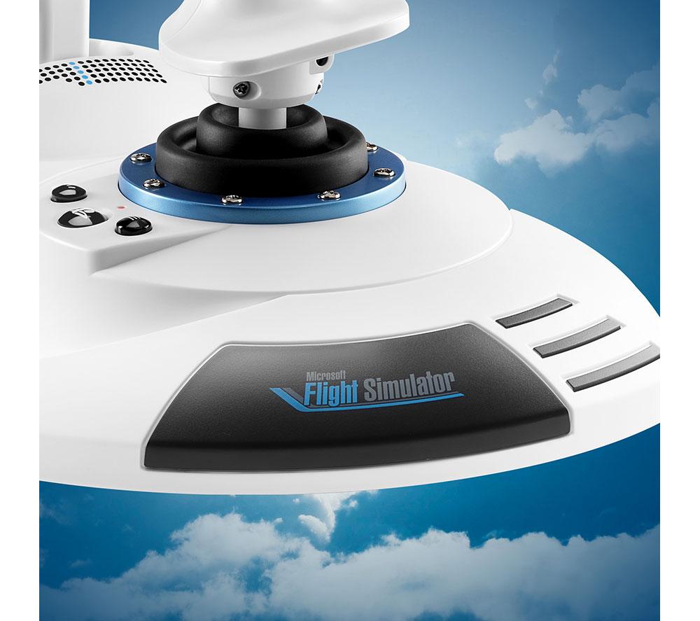 THRUSTMASTER T.Flight Hotas 5 Microsoft Flight Simulator Edition Joystick & Throttle - White image number 3 of 10