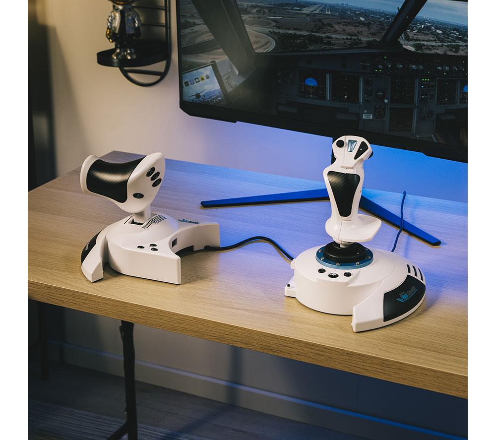 THRUSTMASTER T.Flight Hotas 5 Microsoft Flight Simulator Edition Joystick & Throttle - White image number 9 of 10
