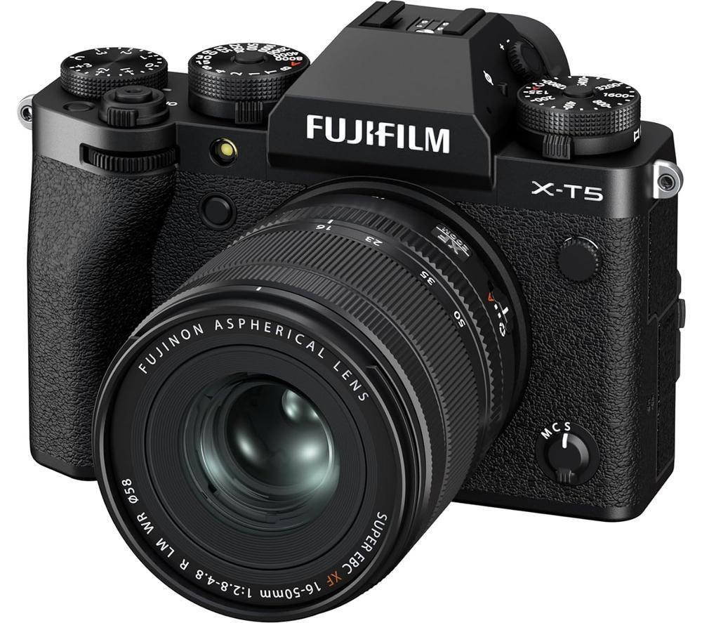 FUJIFILM X-T5 Mirrorless Camera with FUJINON XF 16-50 mm f/2.8-4.8 R LM WR Lens - Black image number 5 of 8