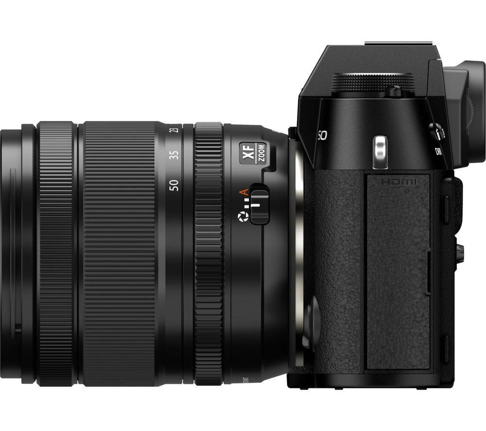 FUJIFILM X-T50 Mirrorless Camera with FUJINON XC 16-50 mm f/2.8-4.8 R LM WR Lens - Black image number 8 of 8