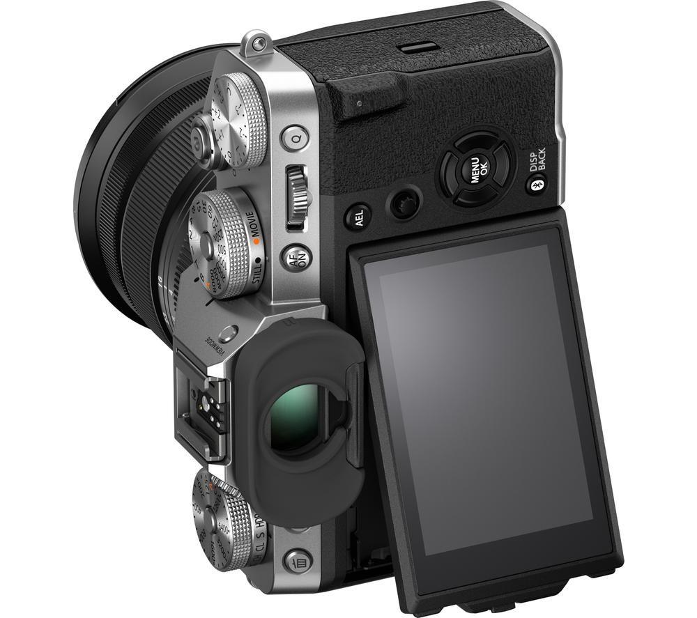 FUJIFILM X-T5 Mirrorless Camera with FUJINON XF 16-80 mm f/2.8-4.0 OIS WR Lens - Silver image number 2 of 8