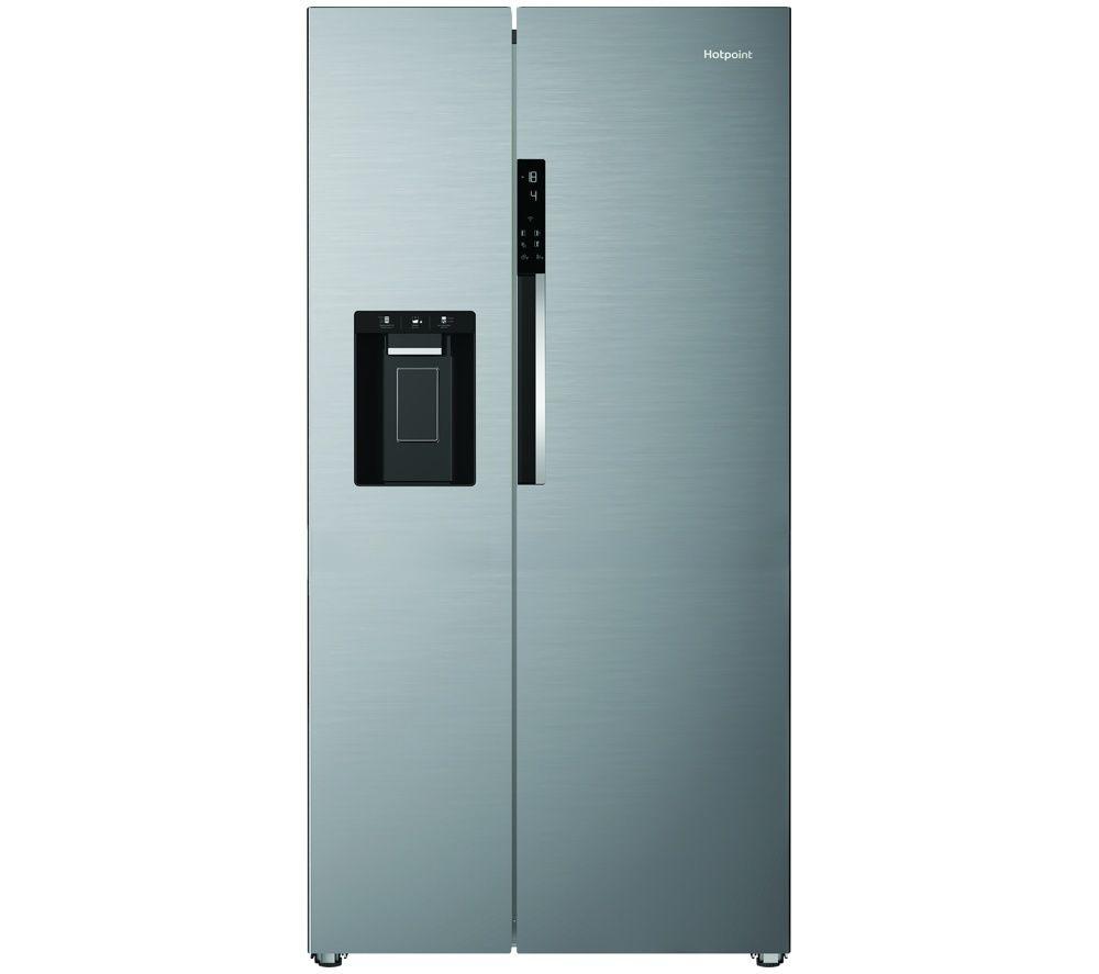 Hotpoint Dual No Frost VitalCare HPG2 9643IB XP4UK Fridge Freezer - Brushed Steel