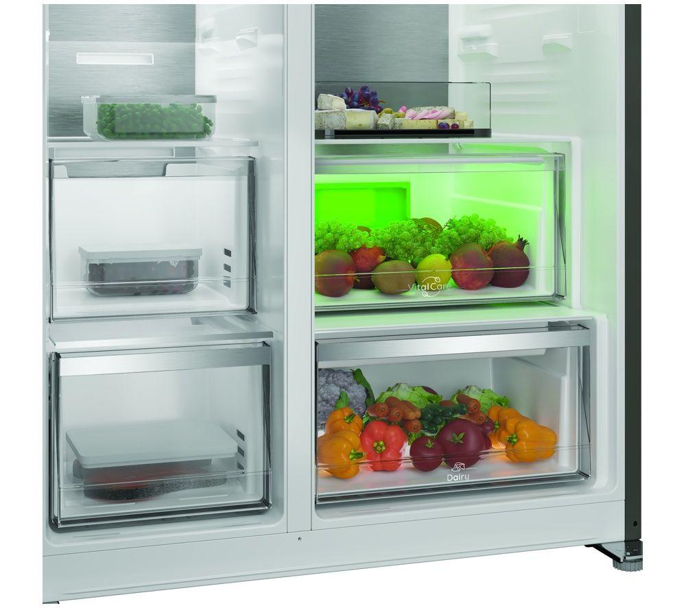HOTPOINT Dual No Frost VitalCare HPG2 9643IB XP4UK Fridge Freezer - Brushed Steel image number 2 of 7