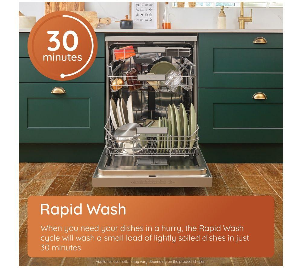 HOTPOINT HP2FFC14BN6WUK Full-size Dishwasher - White image number 4 of 8