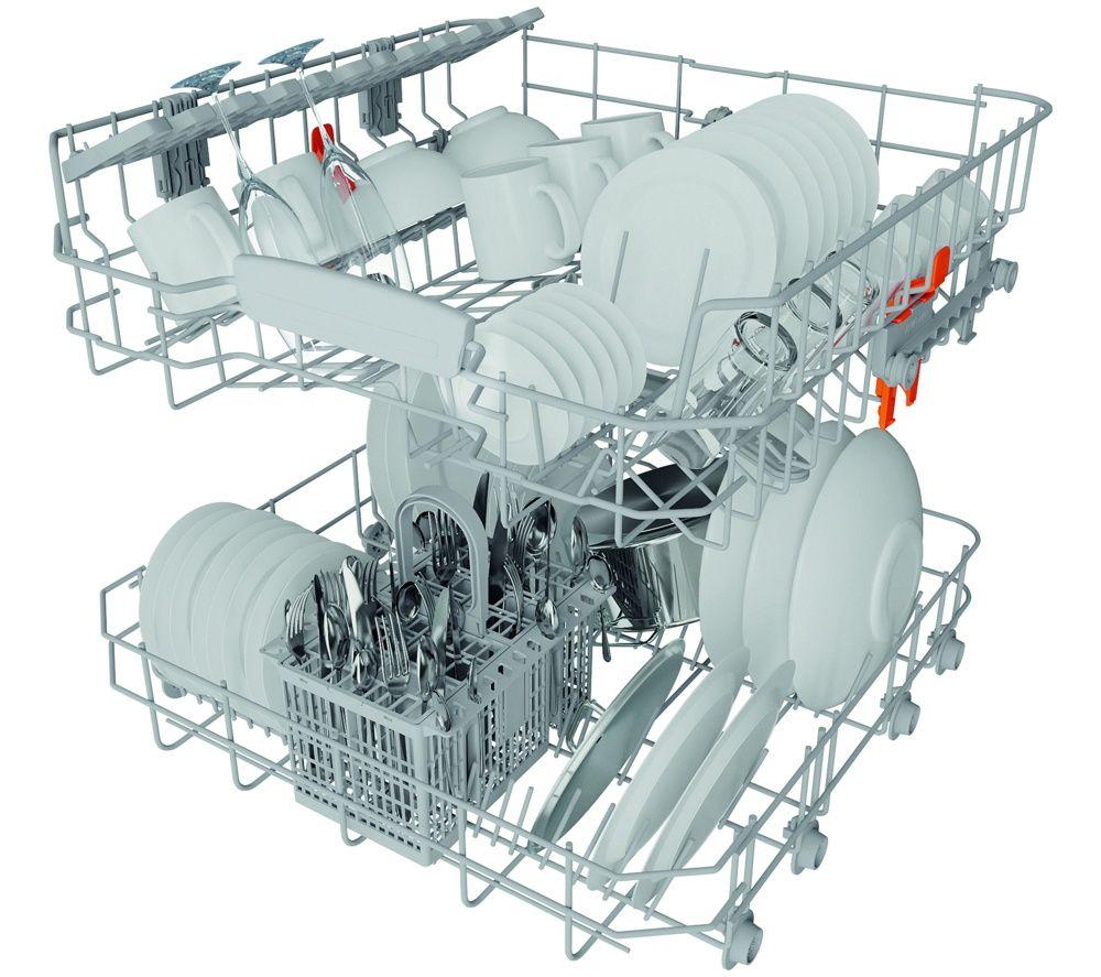 HOTPOINT HP2FFC14BN6WUK Full-size Dishwasher - White image number 7 of 8