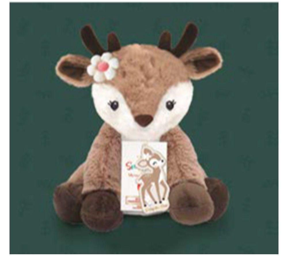 AROMA HOME Daisy the Deer Snuggable Hottie - Brown