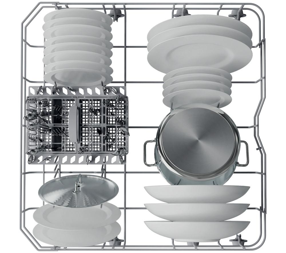 HOTPOINT HP2FFC14BN6XUK Full-size Dishwasher - Silver image number 14 of 19