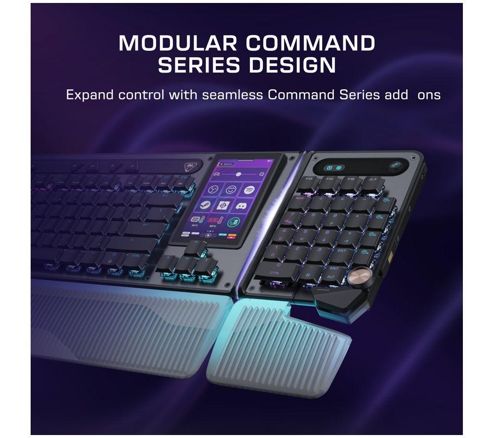 TURTLE BEACH Command Series KB7 Mechanical Gaming Keyboard - Black image number 7 of 9