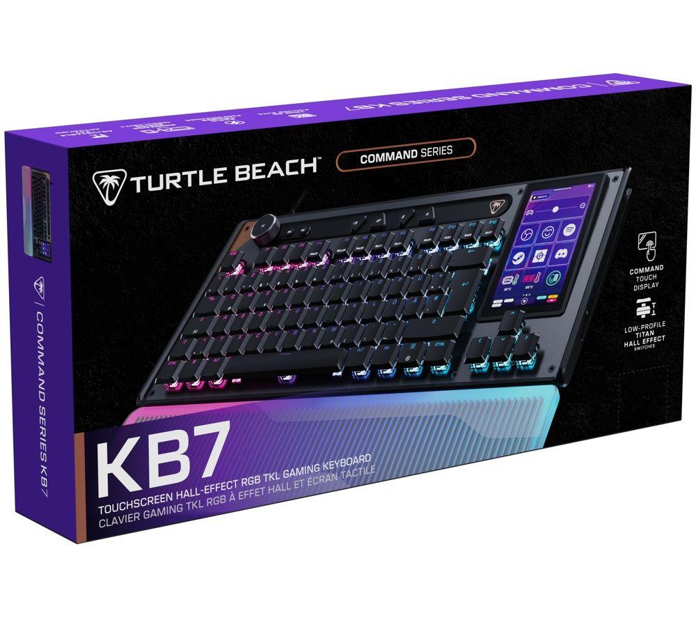 TURTLE BEACH Command Series KB7 Mechanical Gaming Keyboard - Black image number 9 of 9