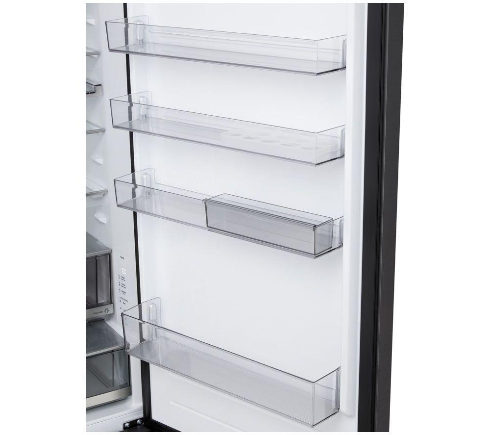 LG Fit & Max GBBW726AEV Smart 70/30 Fridge Freezer - Essence Black Steel image number 3 of 8
