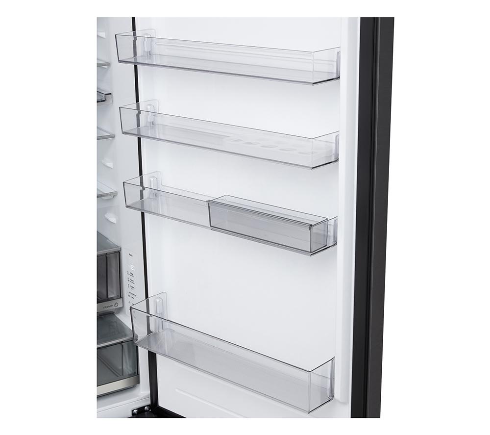 LG Fit & Max GBBW726AEV Smart 70/30 Fridge Freezer - Essence Black Steel image number 14 of 16