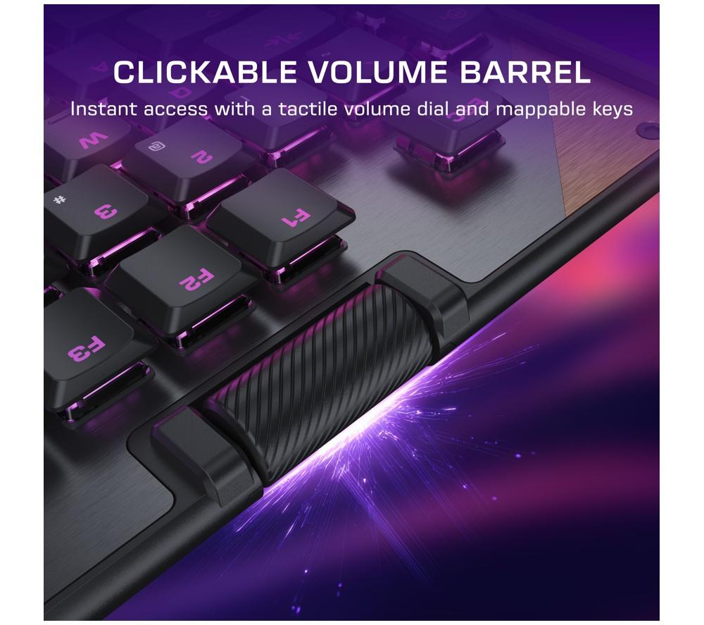 TURTLE BEACH Command Series KB5 Mechanical Gaming Keyboard - Black image number 6 of 12