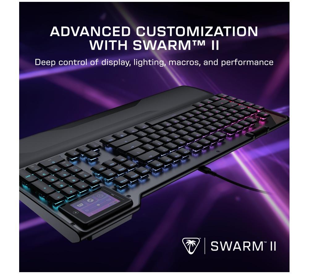 TURTLE BEACH Command Series KB5 Mechanical Gaming Keyboard - Black image number 11 of 12