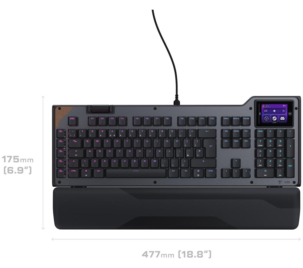 TURTLE BEACH Command Series KB5 Mechanical Gaming Keyboard - Black image number 12 of 12