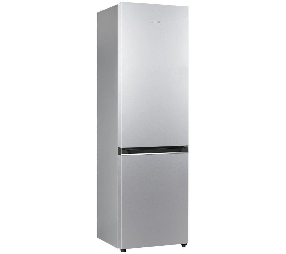 INDESIT Total No Frost INKF 8251 W4UK 70/30 Fridge Freezer - Silver image number 2 of 5