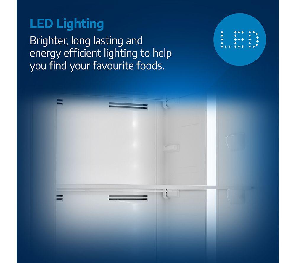 BEKO HarvestFresh AeroFlow ASN492VPZ American-Style Fridge Freezer - Dark Inox image number 16 of 21