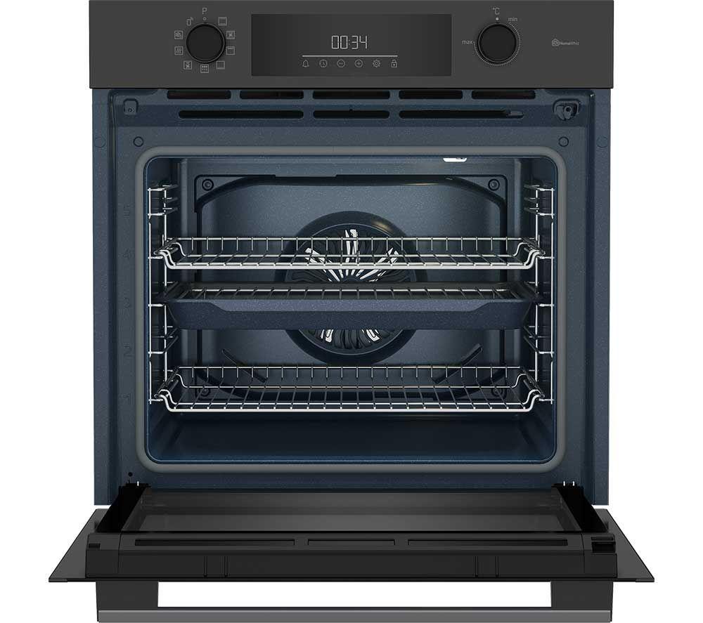 BEKO AeroPerfect BBIE12501WAP Electric Pyrolytic Single Smart Oven - Anthracite image number 7 of 8