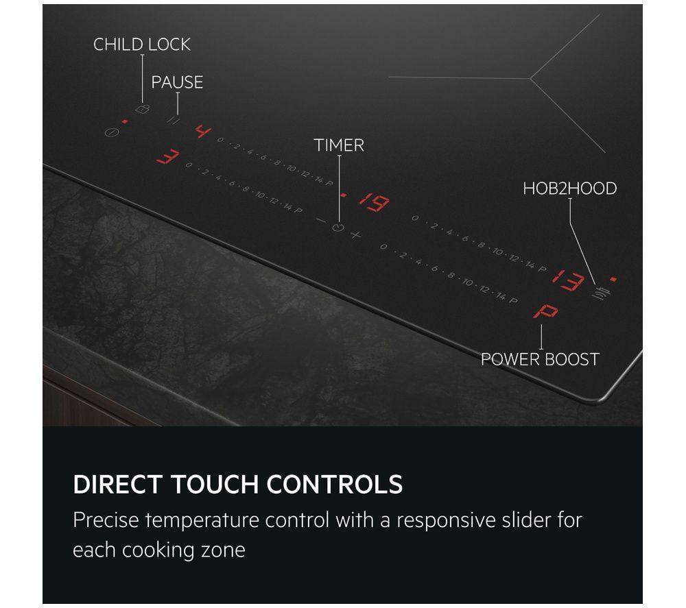 AEG 5000 SaphirMatt SE TO64IA00IT 60 cm Electric Induction Hob - Black image number 5 of 5