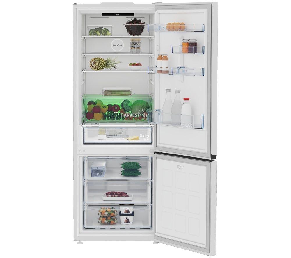 BEKO AeroFlow HarvestFresh CNG4793VW 70/30 Fridge Freezer - White image number 3 of 9