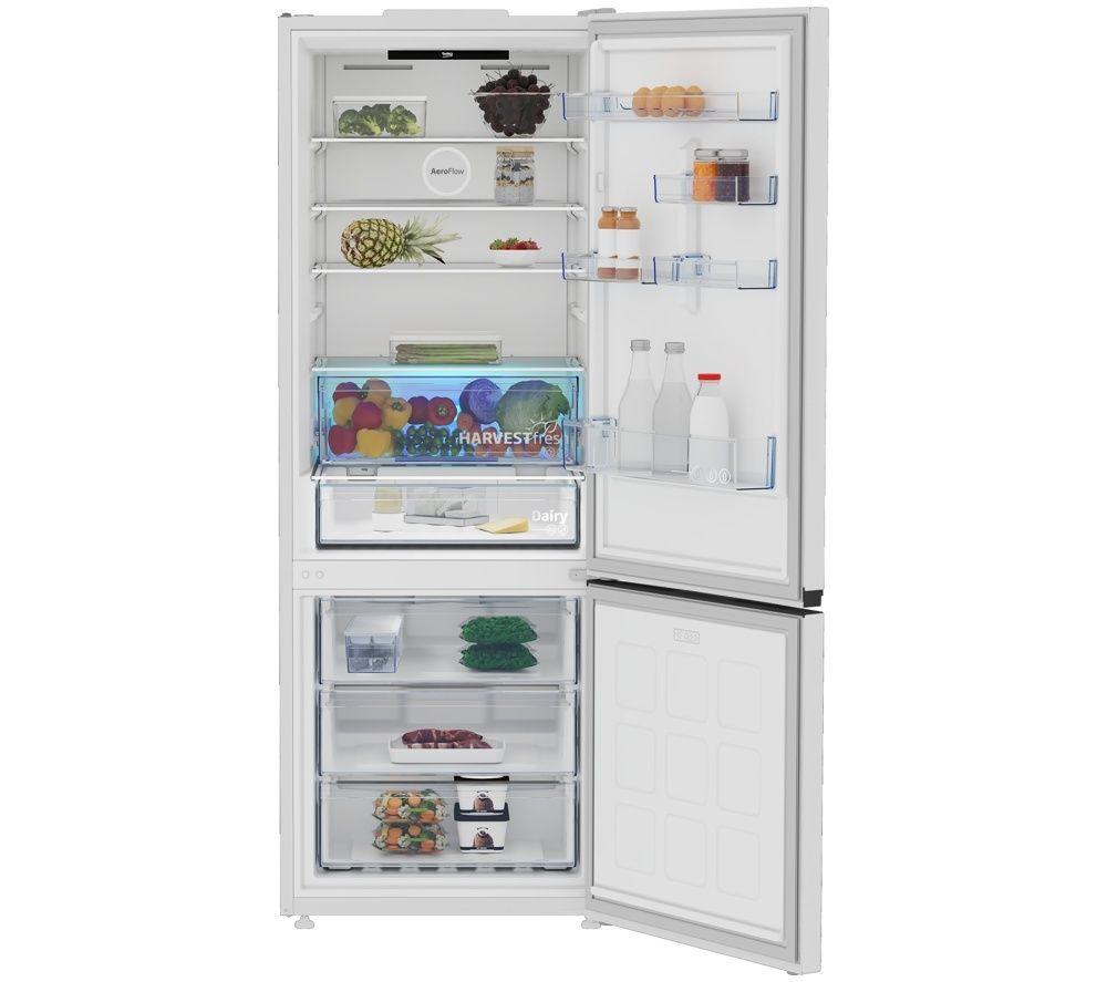 BEKO AeroFlow HarvestFresh CNG4793VW 70/30 Fridge Freezer - White image number 5 of 9
