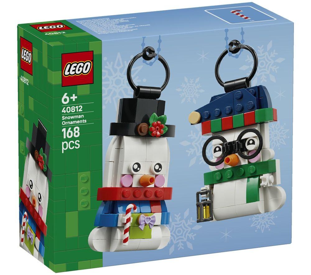 LEGO 40812 Snowman Ornaments Set image number 2 of 5