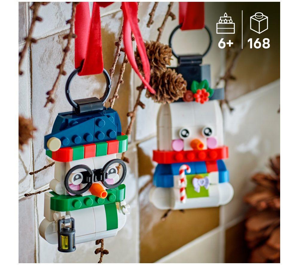 LEGO 40812 Snowman Ornaments Set image number 5 of 5