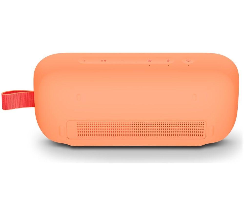 BOSE SoundLink Flex (2nd Gen) Portable Bluetooth Speaker - Sunset Peach image number 6 of 7