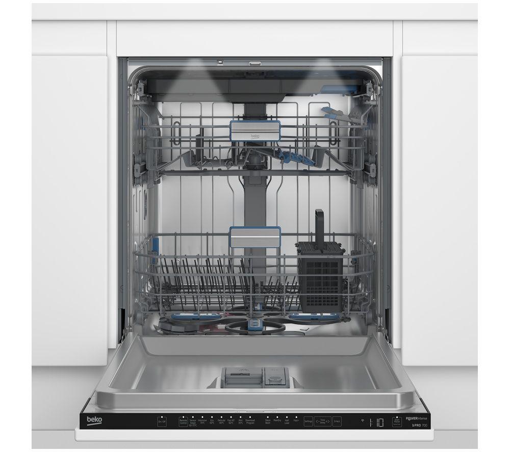 BEKO PRO BDIN38560WPF Full-size Smart Fully Integrated Dishwasher image number 2 of 11